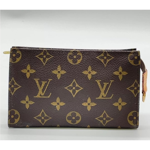 Auth Louis Vuitton Monogram Bucket Pouch M42238 SEt 2 W/B EE100148-1 - Picture 5 of 16
